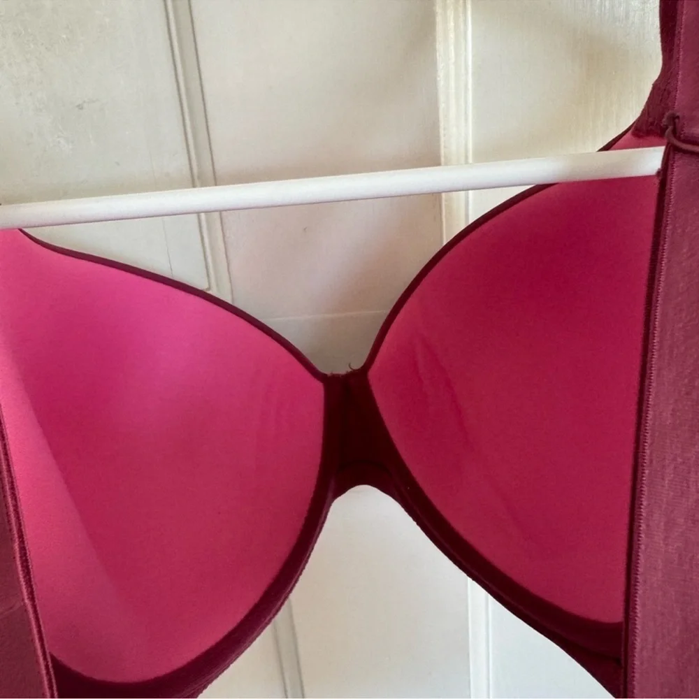 PINK Victoria’s Secret mauve purple wear everywhere lightly lined bra size‎ 34DD